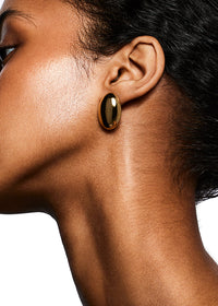 The Camille Earrings Gold Øredobber