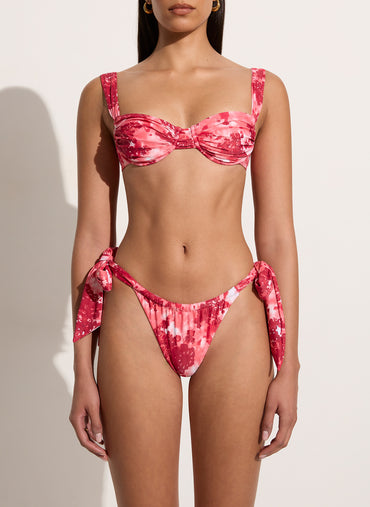 Sol Bikini Top Rosella Floral Badetøy