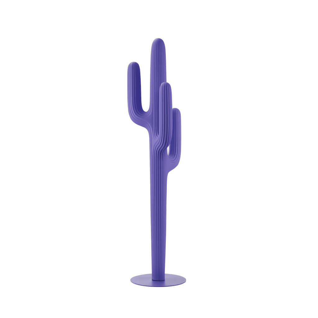 Saguaro Coat Rack Blue Violet Interiør