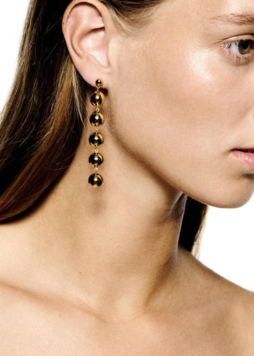 The Anita Earrings Gold Øredobber