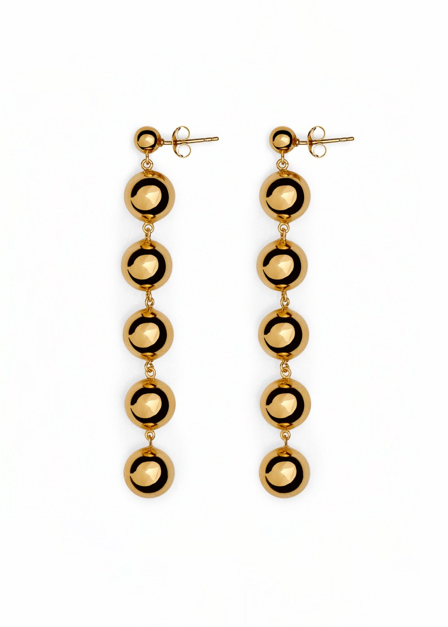 The Anita Earrings Gold Øredobber