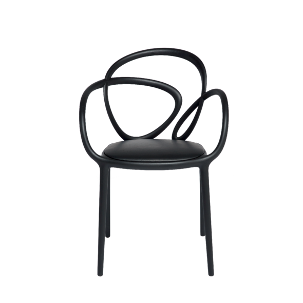 Loop Chair Black with cushion