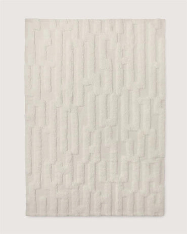 Bielke Wool Rug Off White 160x230 Tepper