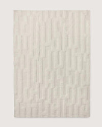 Bielke Wool Rug Off White 240x350 Tepper