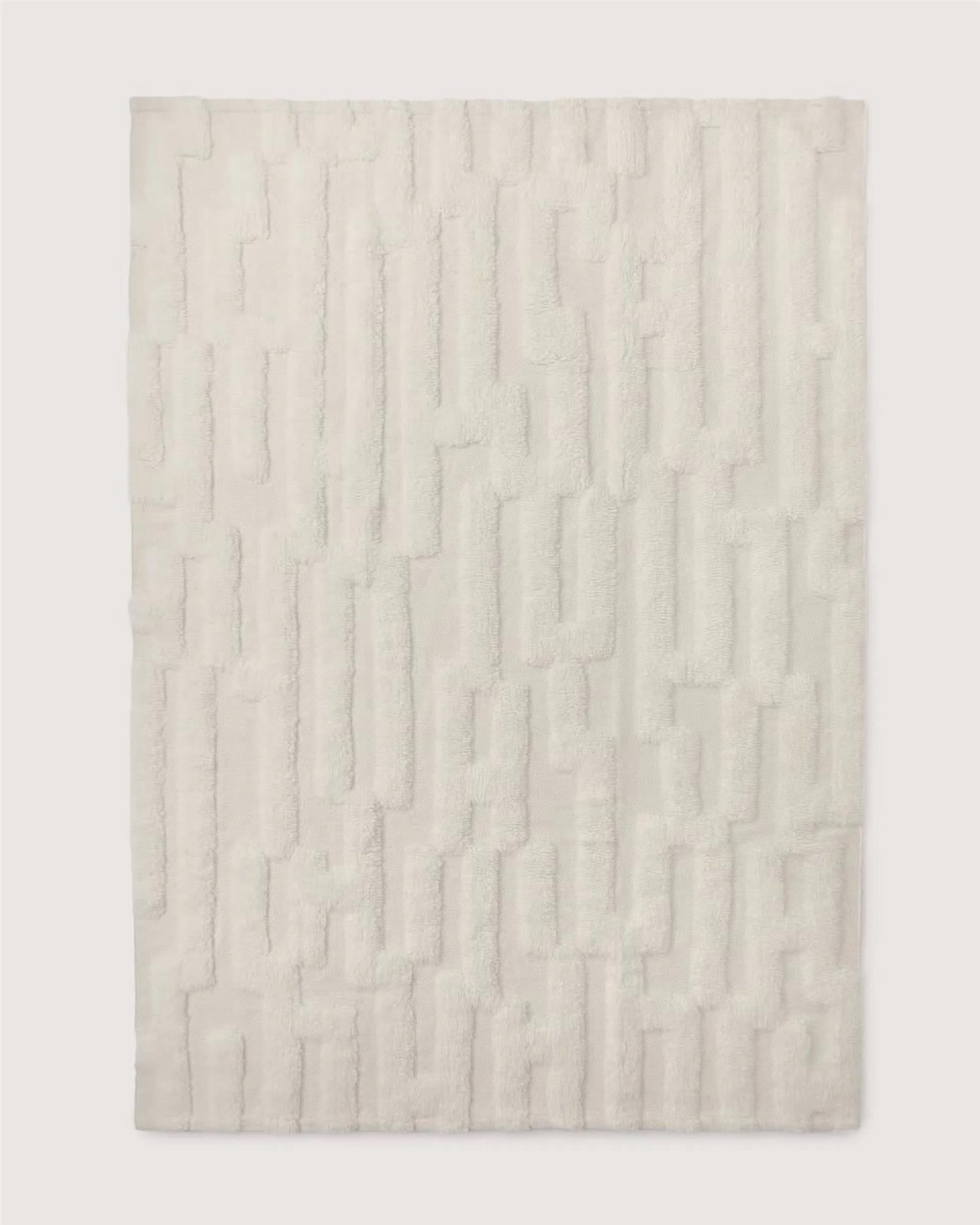 Bielke Wool Rug Off White 190x290 Tepper