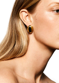 The Camille Earrings Gold Øredobber