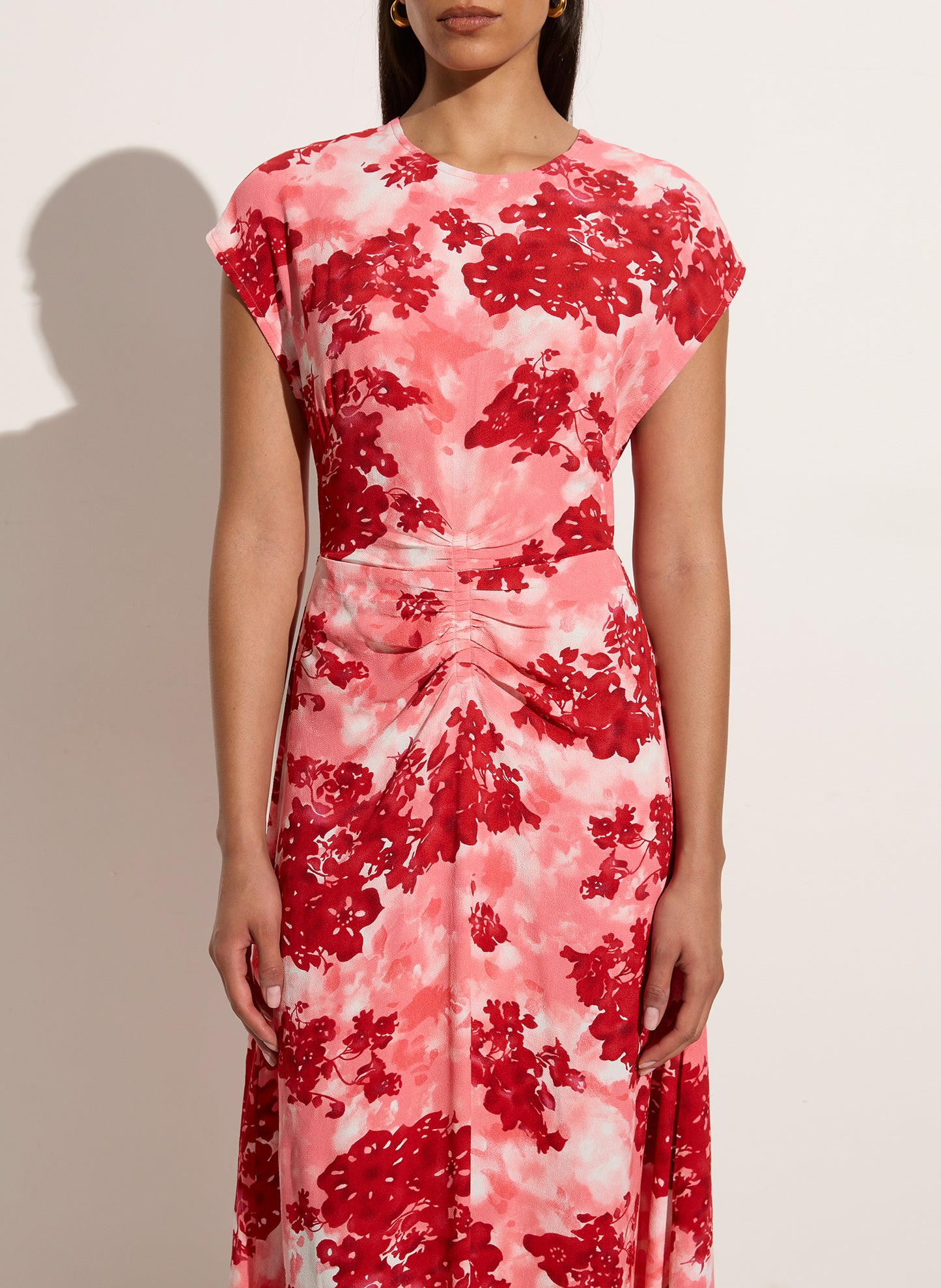 Rocella Midi Dress Floral Kjoler