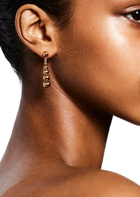 The Rebecca Earrings Gold Øredobber